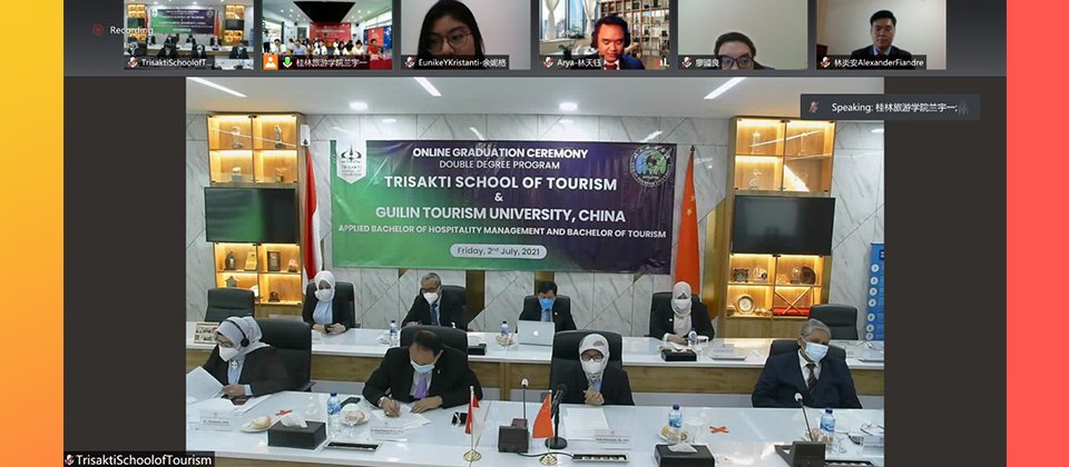 WISUDA MAHASISWA PROGRAM DOUBLE DEGREE, STP TRISAKTI DENGAN GTU CHINA