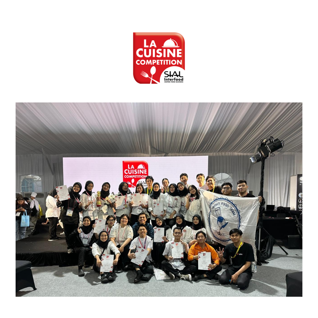 NILAI TERBAIK DAN SAPU BERSIH MEDALI THE 6th LA CUISINE COMPETITION 2024 OLEH MAHASISWA/I INSTITUT PARIWISATA TRISAKTI